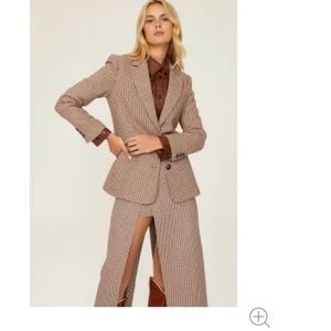 Designer button up womens blouse